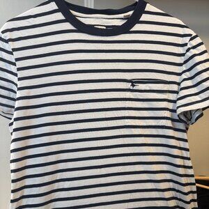 Jack Wills Navy/White Striped Tee